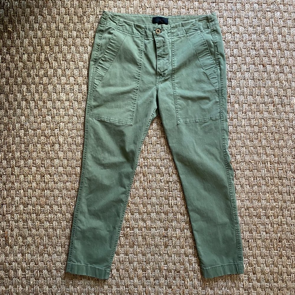 J. CREW Utility Army Pants Size 8